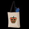 11L Canvas Tote with Contrast-Color Handles Thumbnail