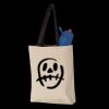 11L Canvas Tote with Contrast-Color Handles Thumbnail