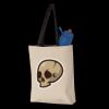 11L Canvas Tote with Contrast-Color Handles Thumbnail