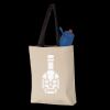 11L Canvas Tote with Contrast-Color Handles Thumbnail
