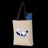 11L Canvas Tote with Contrast-Color Handles Thumbnail