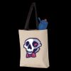 11L Canvas Tote with Contrast-Color Handles Thumbnail