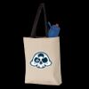 11L Canvas Tote with Contrast-Color Handles Thumbnail