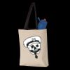11L Canvas Tote with Contrast-Color Handles Thumbnail