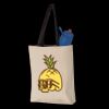 11L Canvas Tote with Contrast-Color Handles Thumbnail