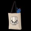 11L Canvas Tote with Contrast-Color Handles Thumbnail