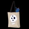 11L Canvas Tote with Contrast-Color Handles Thumbnail
