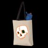11L Canvas Tote with Contrast-Color Handles Thumbnail
