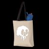 11L Canvas Tote with Contrast-Color Handles Thumbnail