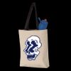 11L Canvas Tote with Contrast-Color Handles Thumbnail