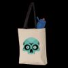 11L Canvas Tote with Contrast-Color Handles Thumbnail