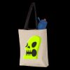 11L Canvas Tote with Contrast-Color Handles Thumbnail