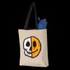 11L Canvas Tote with Contrast-Color Handles Thumbnail