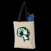 11L Canvas Tote with Contrast-Color Handles Thumbnail