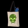 11L Canvas Tote with Contrast-Color Handles Thumbnail