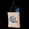 11L Canvas Tote with Contrast-Color Handles Thumbnail