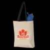 11L Canvas Tote with Contrast-Color Handles Thumbnail
