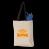 11L Canvas Tote with Contrast-Color Handles Thumbnail
