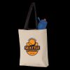 11L Canvas Tote with Contrast-Color Handles Thumbnail