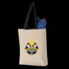 11L Canvas Tote with Contrast-Color Handles Thumbnail