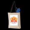11L Canvas Tote with Contrast-Color Handles Thumbnail