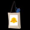 11L Canvas Tote with Contrast-Color Handles Thumbnail