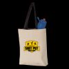 11L Canvas Tote with Contrast-Color Handles Thumbnail