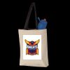 11L Canvas Tote with Contrast-Color Handles Thumbnail