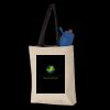 11L Canvas Tote with Contrast-Color Handles Thumbnail