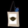 11L Canvas Tote with Contrast-Color Handles Thumbnail