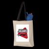 11L Canvas Tote with Contrast-Color Handles Thumbnail