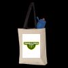 11L Canvas Tote with Contrast-Color Handles Thumbnail