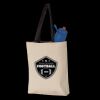 11L Canvas Tote with Contrast-Color Handles Thumbnail