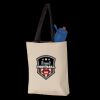11L Canvas Tote with Contrast-Color Handles Thumbnail