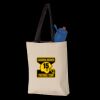 11L Canvas Tote with Contrast-Color Handles Thumbnail