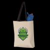 11L Canvas Tote with Contrast-Color Handles Thumbnail