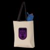 11L Canvas Tote with Contrast-Color Handles Thumbnail