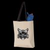 11L Canvas Tote with Contrast-Color Handles Thumbnail
