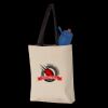 11L Canvas Tote with Contrast-Color Handles Thumbnail
