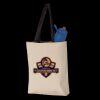 11L Canvas Tote with Contrast-Color Handles Thumbnail
