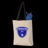 11L Canvas Tote with Contrast-Color Handles Thumbnail