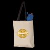 11L Canvas Tote with Contrast-Color Handles Thumbnail