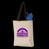 11L Canvas Tote with Contrast-Color Handles Thumbnail