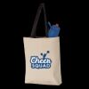 11L Canvas Tote with Contrast-Color Handles Thumbnail
