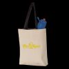 11L Canvas Tote with Contrast-Color Handles Thumbnail