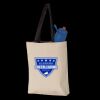 11L Canvas Tote with Contrast-Color Handles Thumbnail