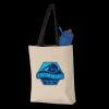 11L Canvas Tote with Contrast-Color Handles Thumbnail