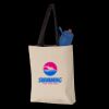 11L Canvas Tote with Contrast-Color Handles Thumbnail