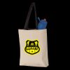 11L Canvas Tote with Contrast-Color Handles Thumbnail