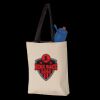 11L Canvas Tote with Contrast-Color Handles Thumbnail